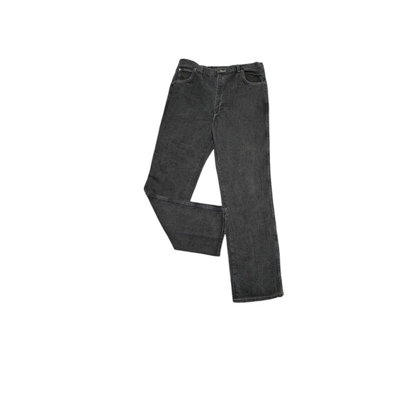 Congo Trader Vintage 80s 90s Acid Wash Black Jeans Men’s 38x32 NEW WITH‎ TAGS - Picture 2 of 9